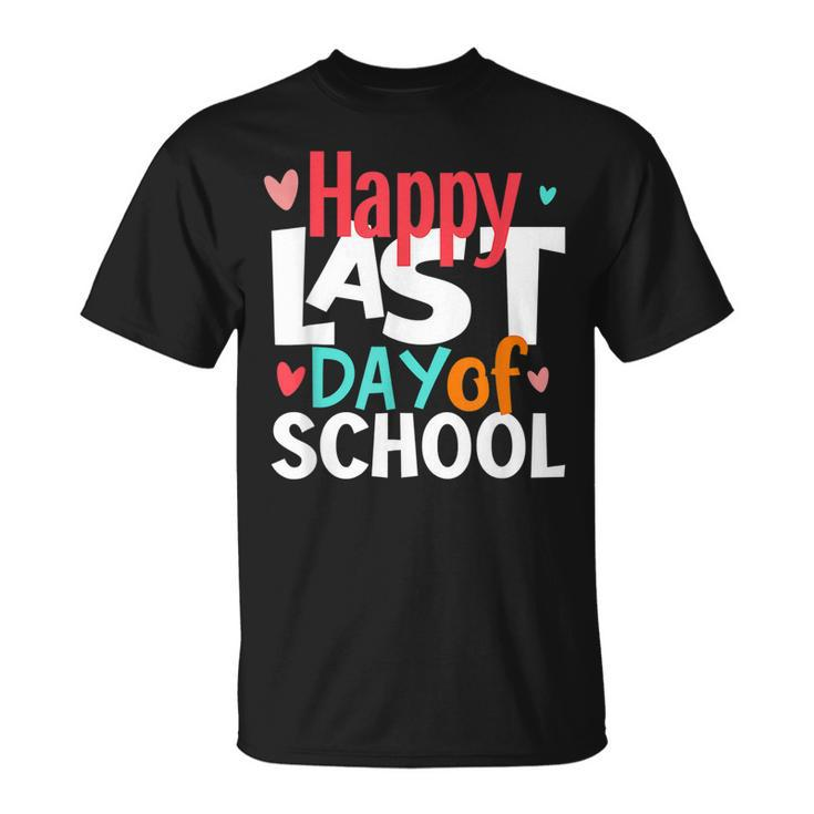 Happy Last Day Of School Kids Teacher Student Graduation  V2 Unisex T-Shirt