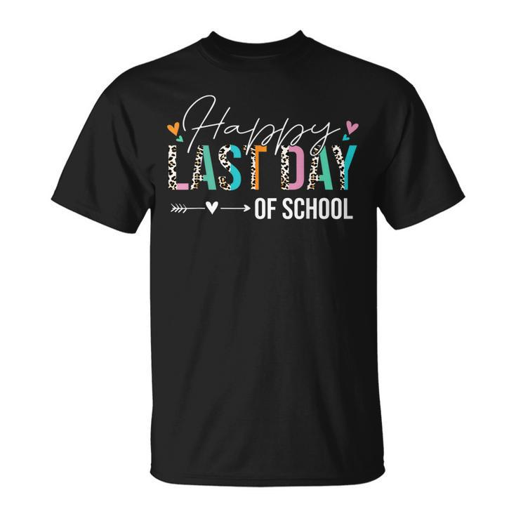 Happy Last Day Of School Students And Teachers Women Kids  Unisex T-Shirt