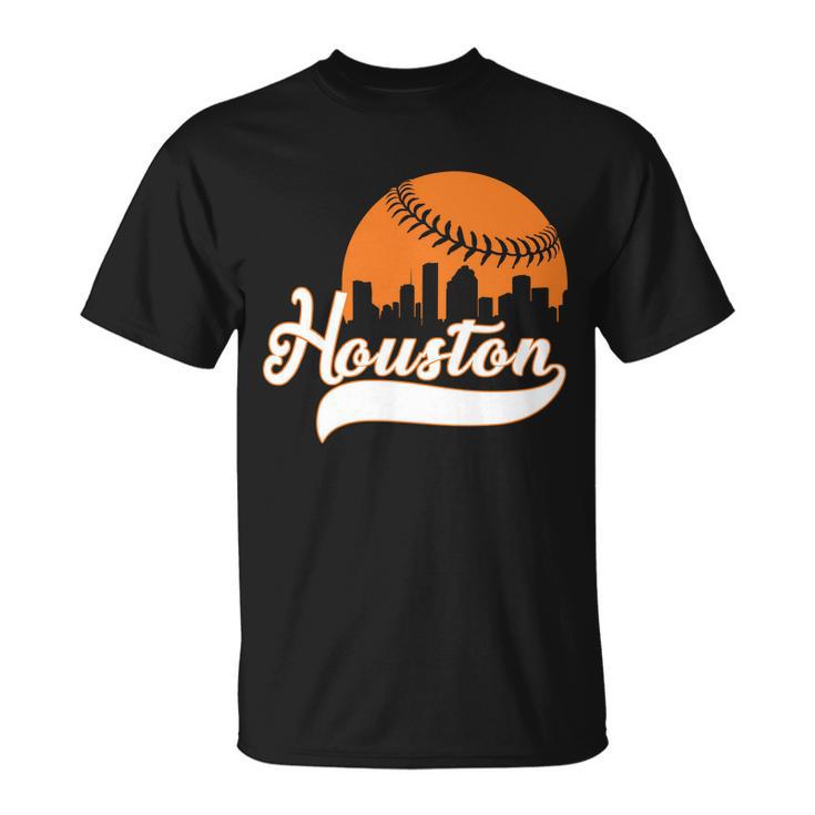 Houston Baseball Team City Unisex T-Shirt