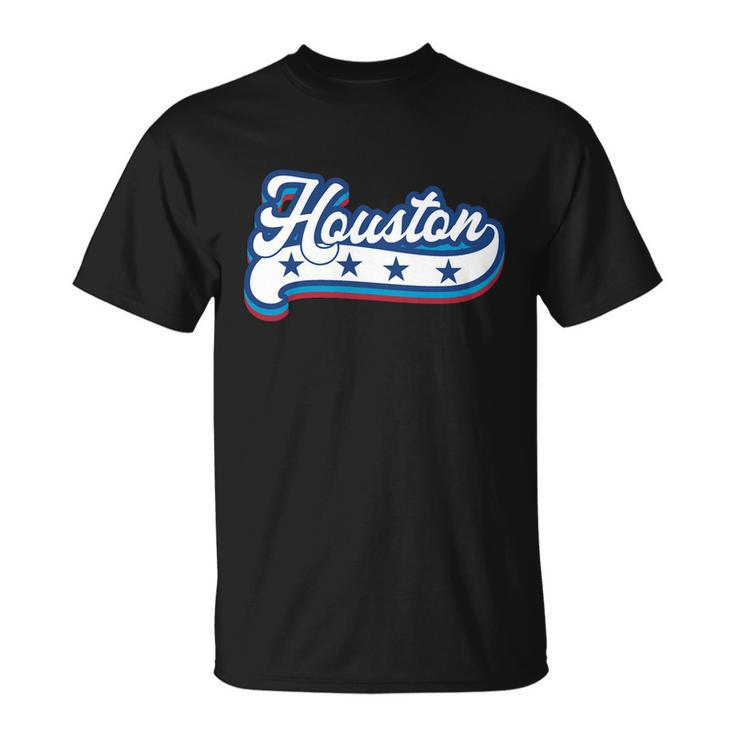 Houston Texas 4Th Of July American Usa Patriotic America Unisex T-Shirt
