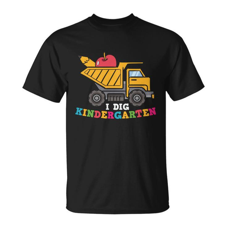 I Dig Pre Kindergarten Back To School Graphic Plus Size Shirt For Kids Teacher Unisex T-Shirt