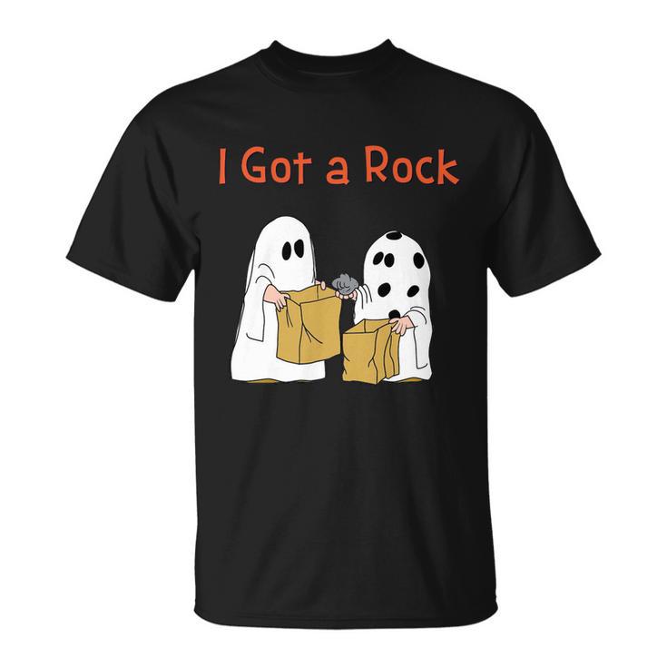 I Got A Rock Lazy Day Halloween Costume Funny Trick Or Treat Unisex T-Shirt