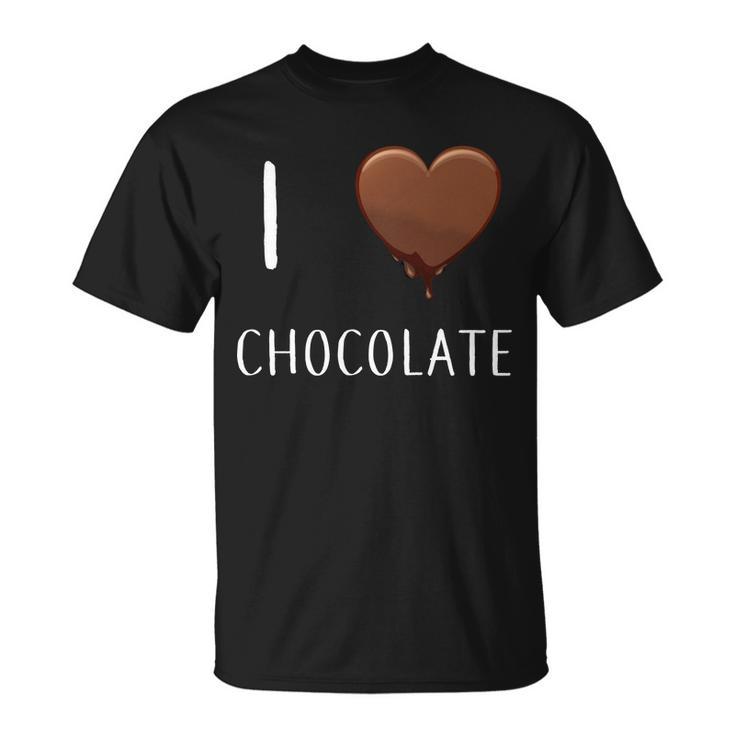 I Love Chocolate Unisex T-Shirt