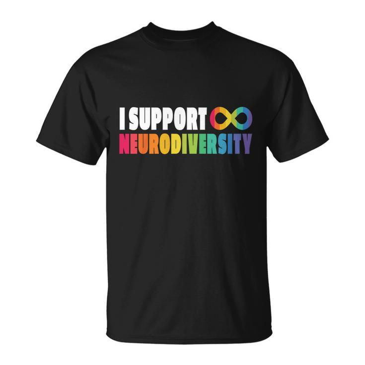 I Support Neurodiversity Unisex T-Shirt