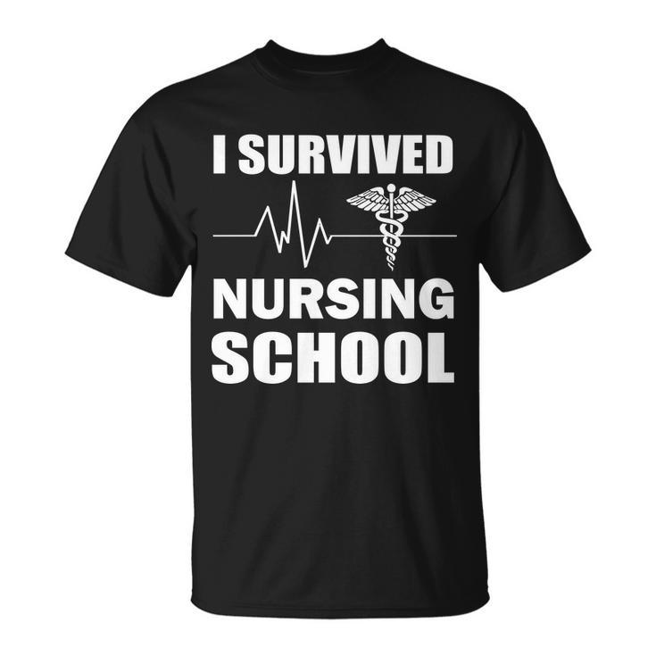I Survived Nursing School Tshirt Unisex T-Shirt