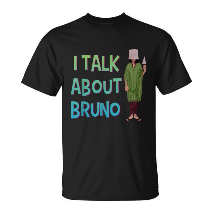 I Talk About Bruno Funny Kids Music Unisex T-Shirt