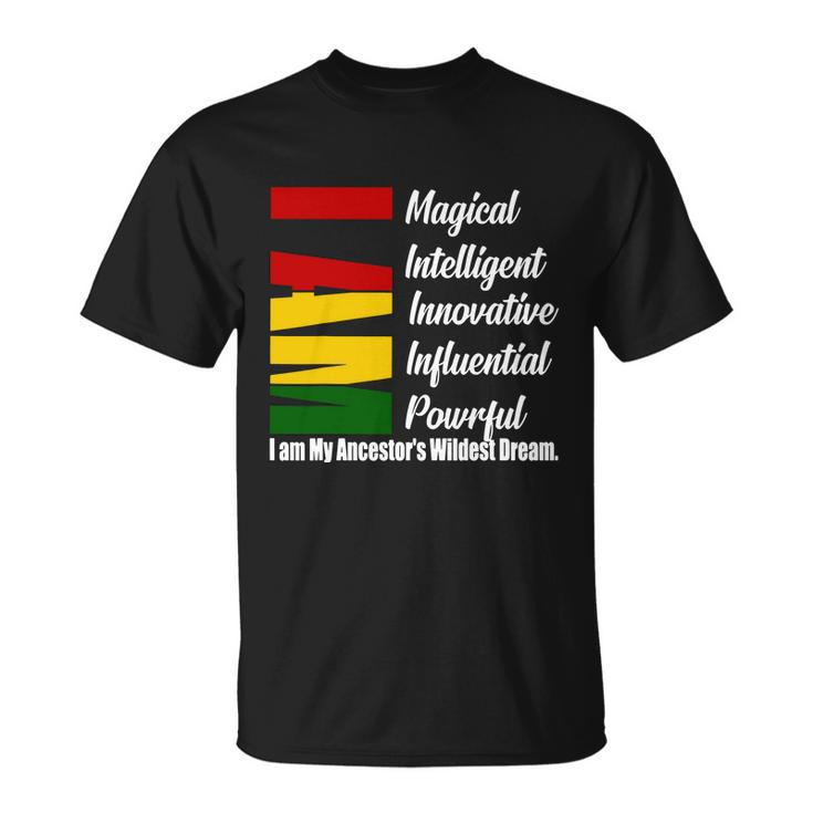 Im Magical Black History Month Blm Gifts Black Pride Unisex T-Shirt