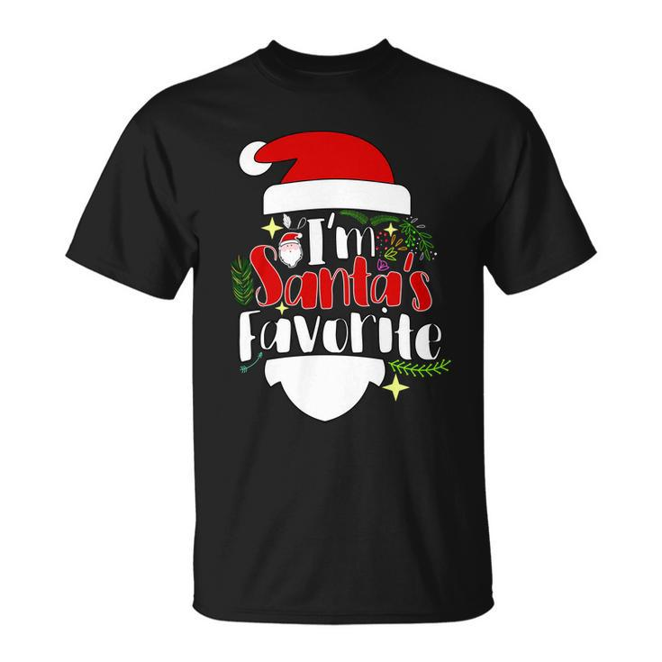 Im Santas Favorite Christmas Tshirt Unisex T-Shirt