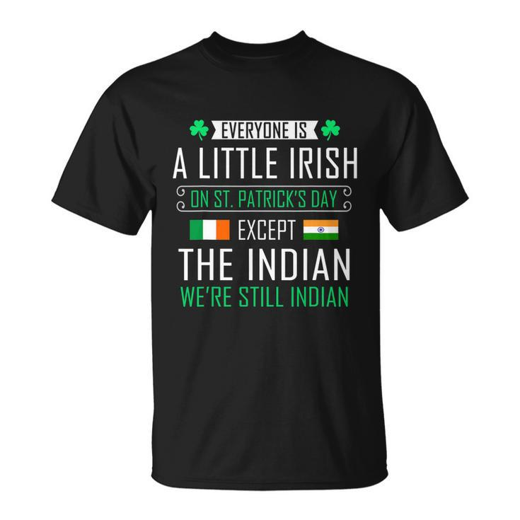Indian Irish On St Patricks Day T-Shirt