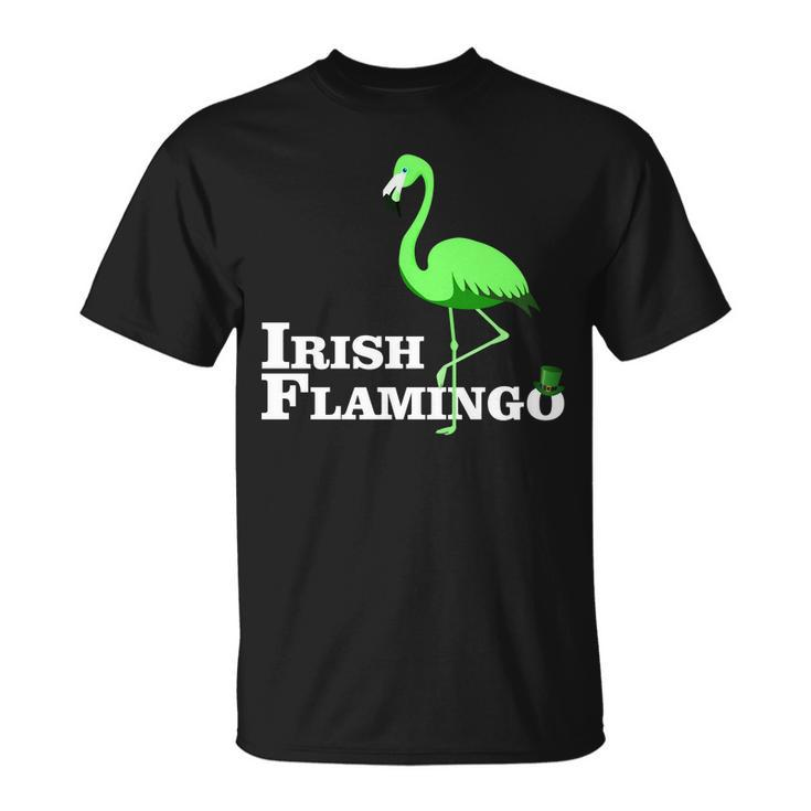 Irish Flamingo Tshirt Unisex T-Shirt