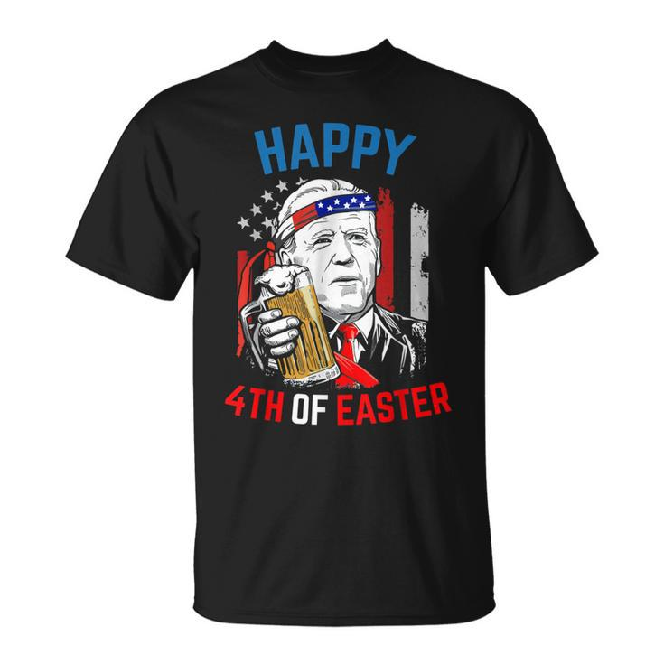 Joe Biden Happy 4Th Of Easter Confused 4Th Of July V4 T-shirt