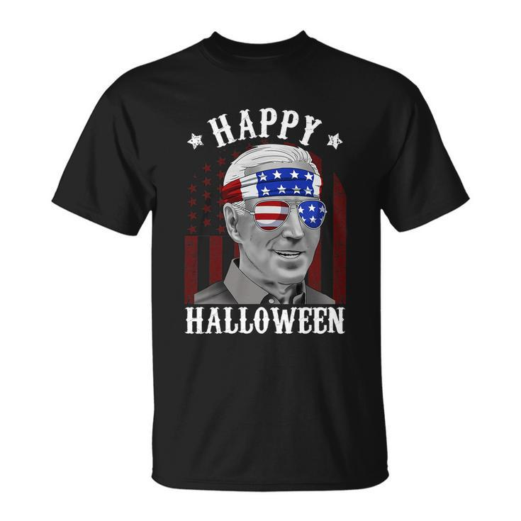 Joe Biden Happy Halloween Funny 4Th Of July V2 Unisex T-Shirt