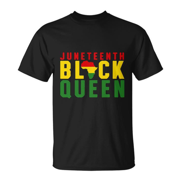 Juneteenth Black Queen Unisex T-Shirt