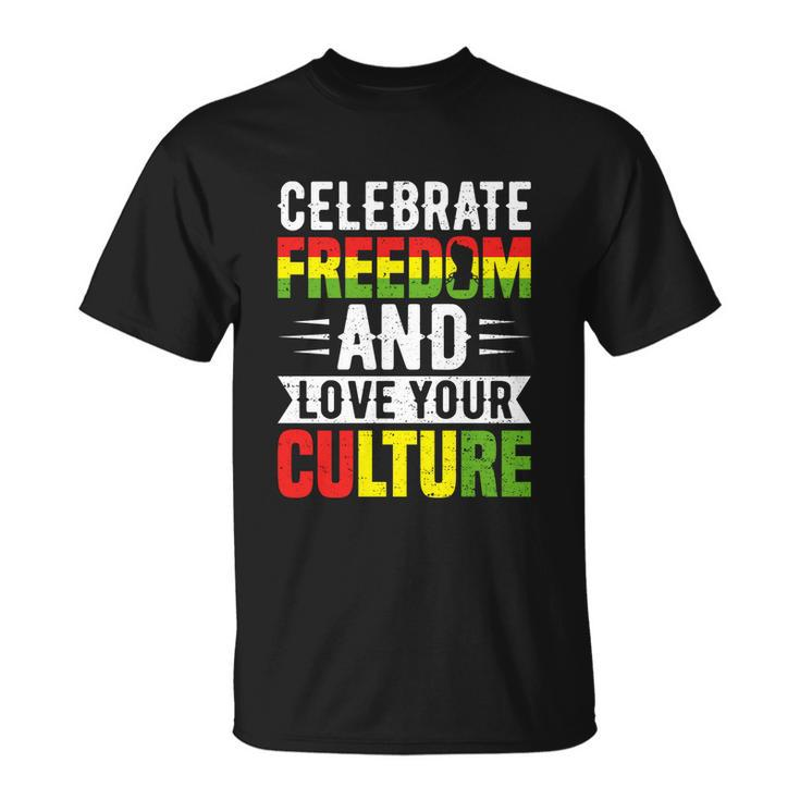 Juneteenth Freedom Day Black History Emancipation Day Gift Unisex T-Shirt