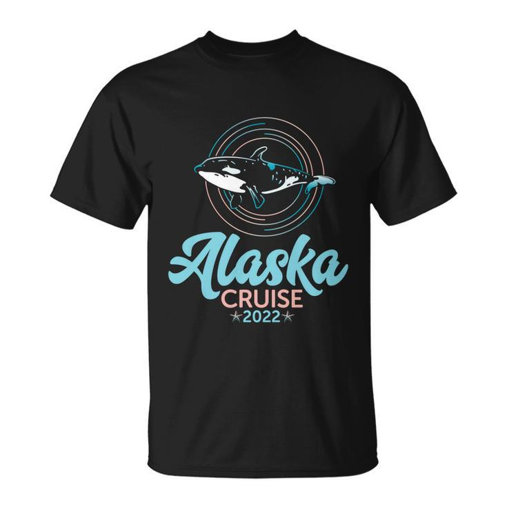 Killer Whale Orcas Matching Family Group Alaska Cruise 2022 Gift Unisex T-Shirt
