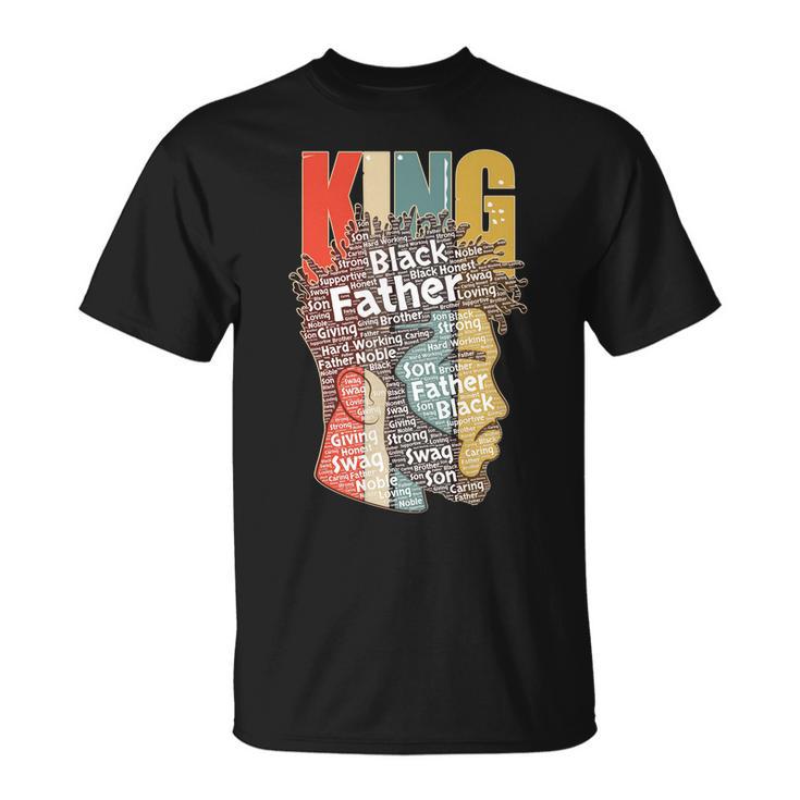 King African American Black Father Unisex T-Shirt