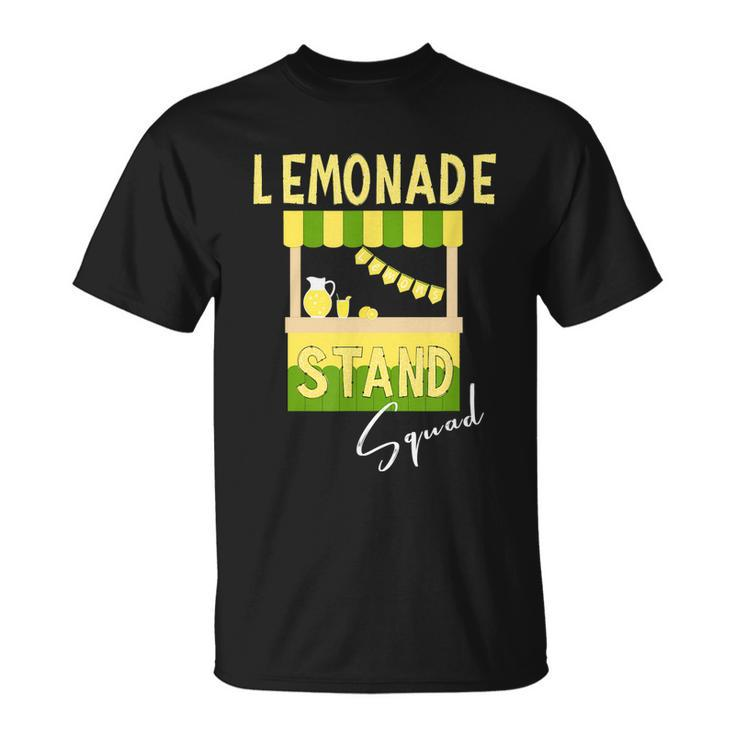Lemonade Stand Squad Lemon Juice Drink Lover Unisex T-Shirt