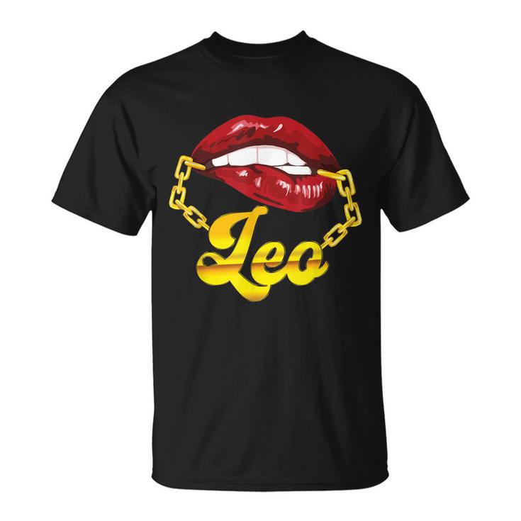 Leo Zodiac Sign Astrology Birthday Horoscope   Unisex T-Shirt