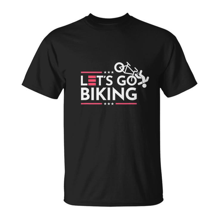 Lets Go Biking Joe Biden Joe Brandon Unisex T-Shirt