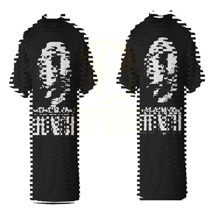 Love Halloween Bad Witch Fun Gift Design Idea  Unisex T-Shirt