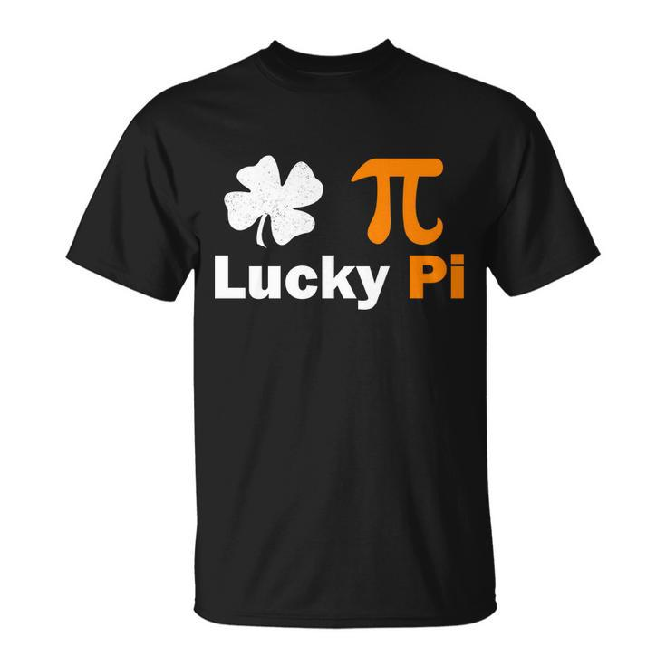Lucky Pi St Patricks Day Clover T-Shirt T-Shirt