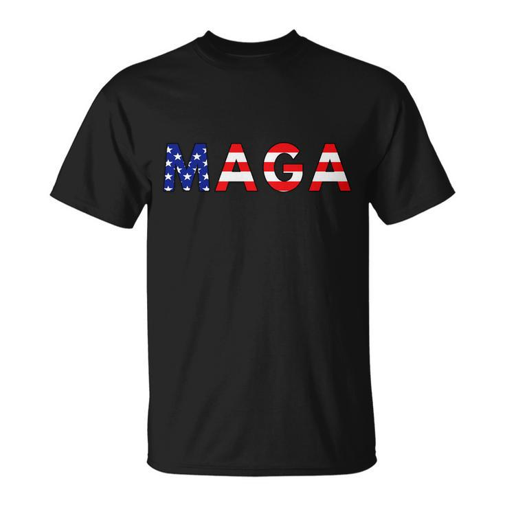 Maga American Flag Tshirt V5 Unisex T-Shirt