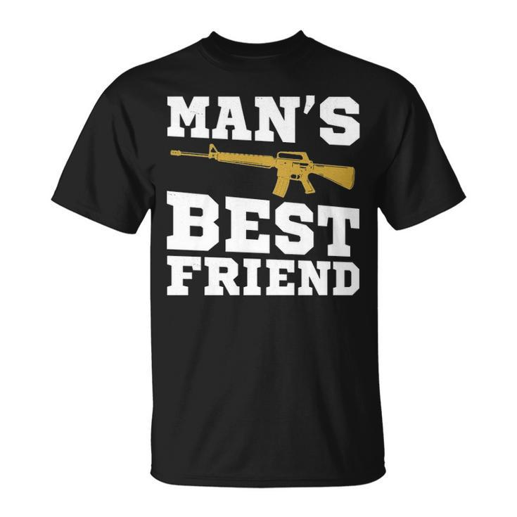 Mans Best Friend V2 Unisex T-Shirt