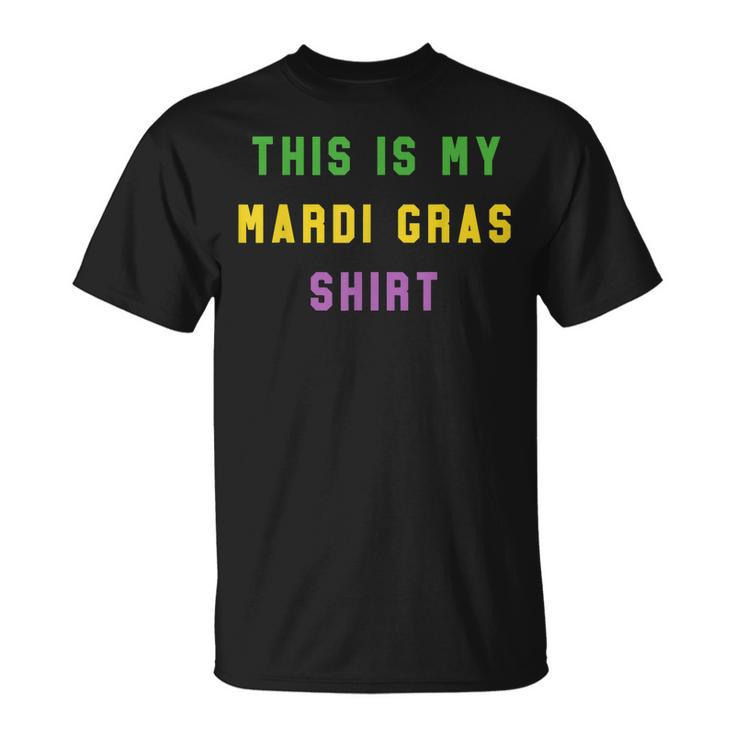 Mardi Gras Party Unique New Orleans T-shirt