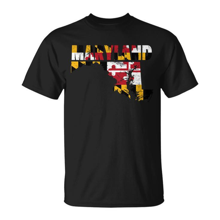 Maryland State Flag Unisex T-Shirt