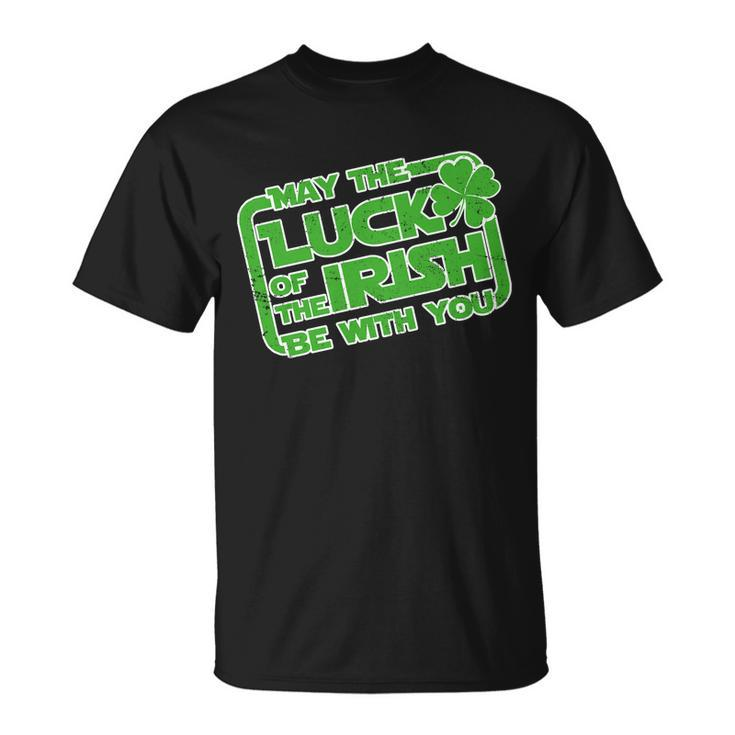 May The Luck Of The Irish Be With You T-Shirt