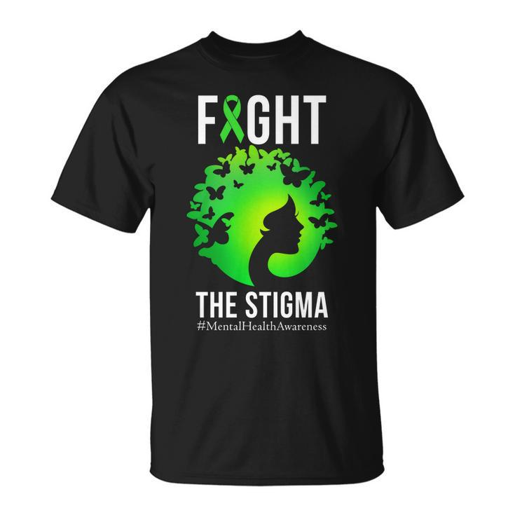 Mental Health Fight The Stigma Unisex T-Shirt