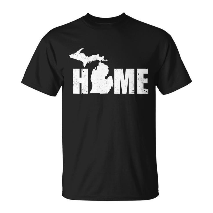 Michigan Home Mitten State T-shirt