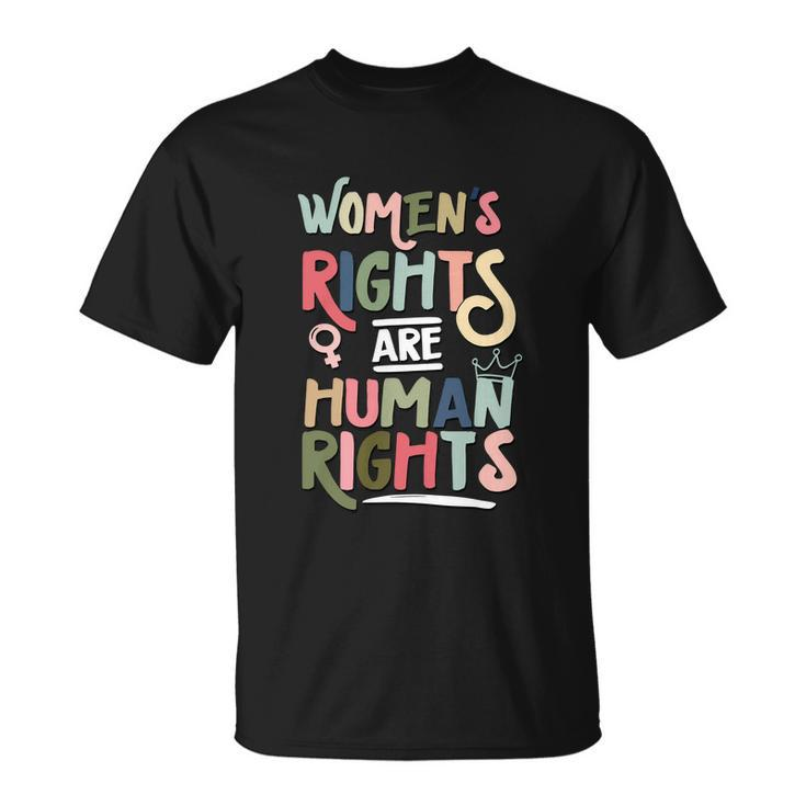 Mind Your Uterus Feminist Rights Are Human Rights T-shirt