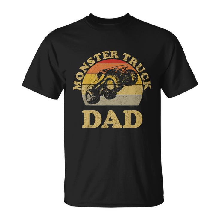 Monster Truck Dad Shirt Retro Vintage Monster Truck Shirt Unisex T-Shirt