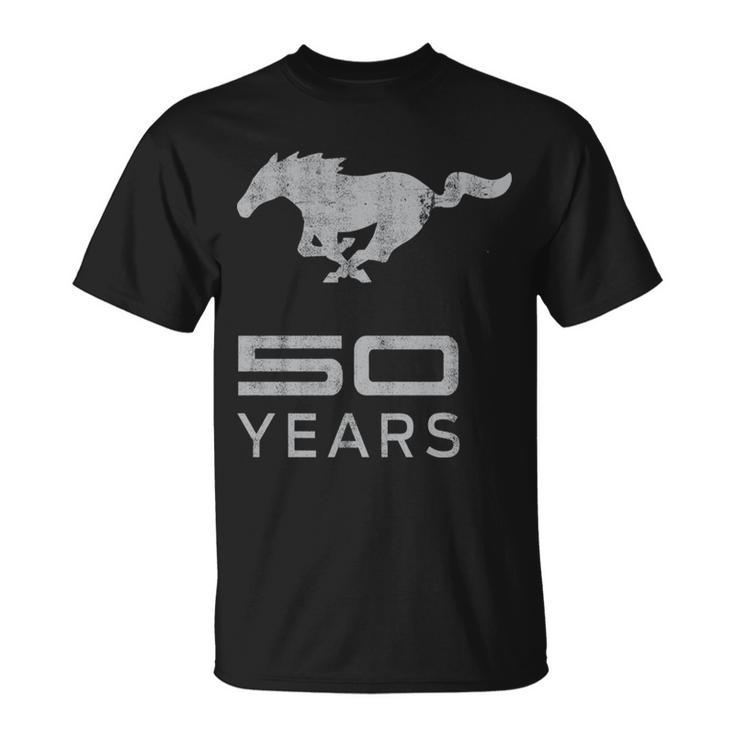 Mustang 50 Years Tshirt Unisex T-Shirt