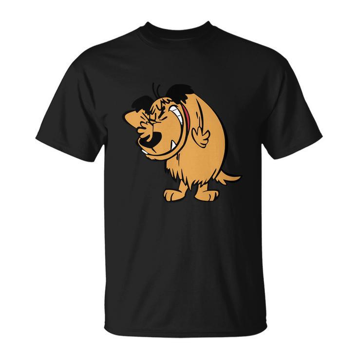 Muttley Dog Smile Mumbly Wacky Races Funny V2 Unisex T-Shirt
