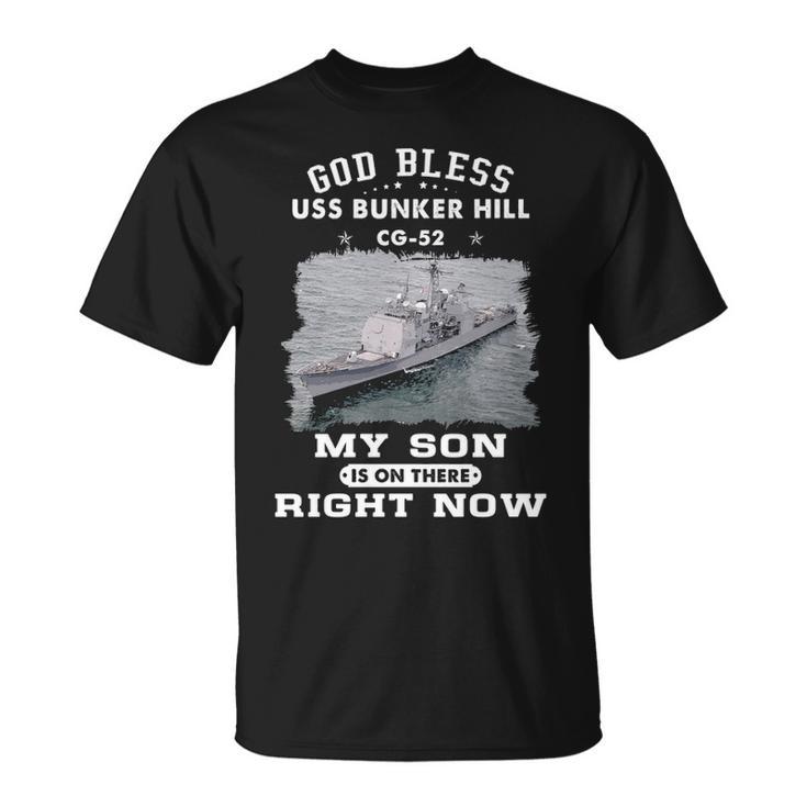 My Son Is On Uss Bunker Hill Cg  Unisex T-Shirt