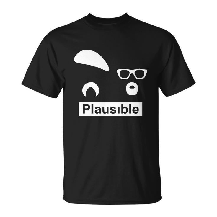 Mythbusters Plausible Jamie Hyneman Adam Savage Unisex T-Shirt