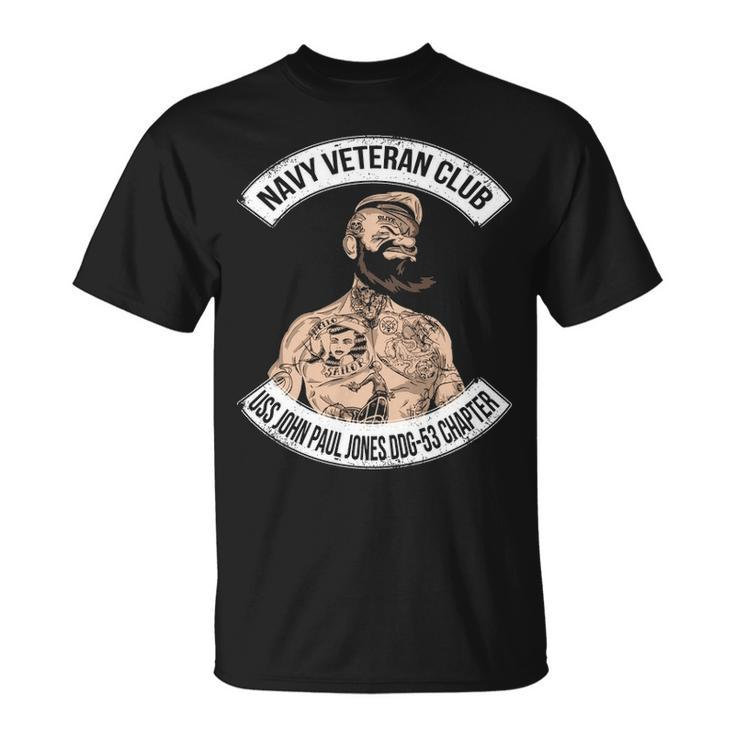 Navy Uss John Paul Jones Ddg Unisex T-Shirt