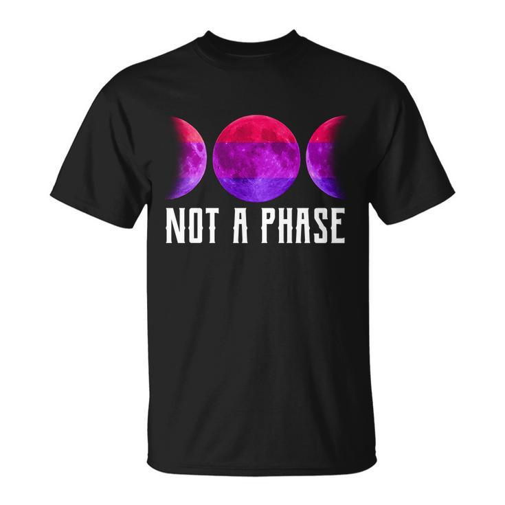 Not A Phase Bi Pride Bisexual Unisex T-Shirt