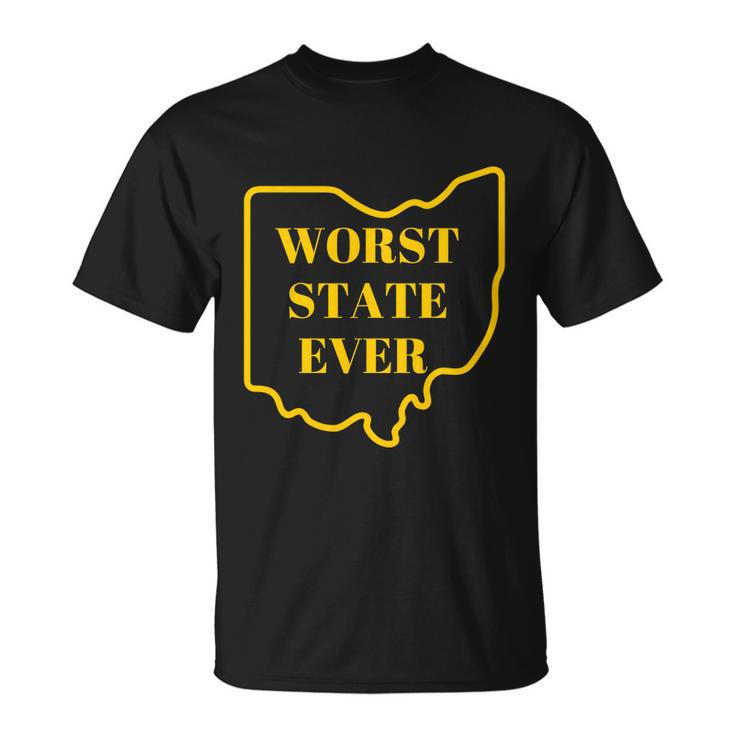 Ohio Worst State V2 Unisex T-Shirt