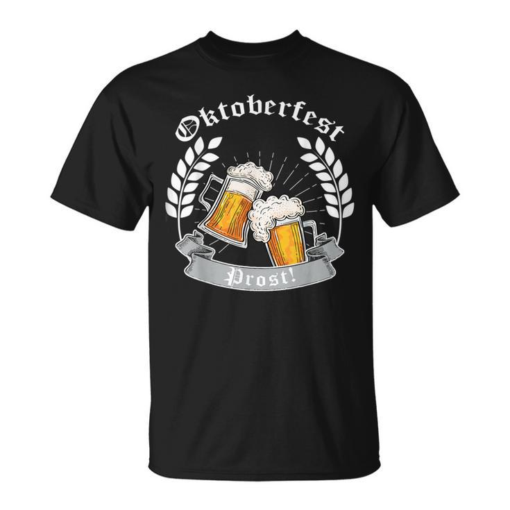 Oktoberfest Prost German Drinking Beer Germany Festival T-shirt