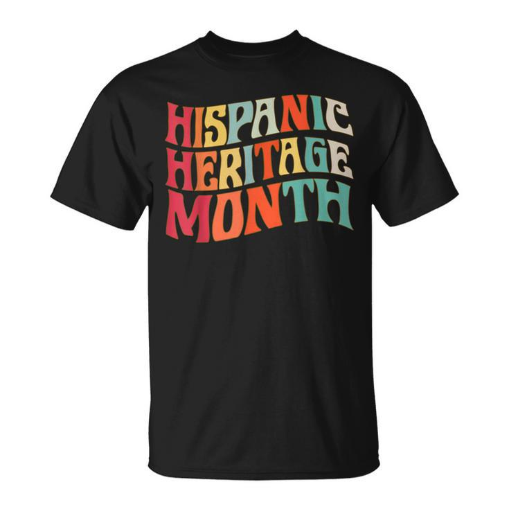 Hispanic Heritage Month 2022 National Latino Countries Flag T-shirt