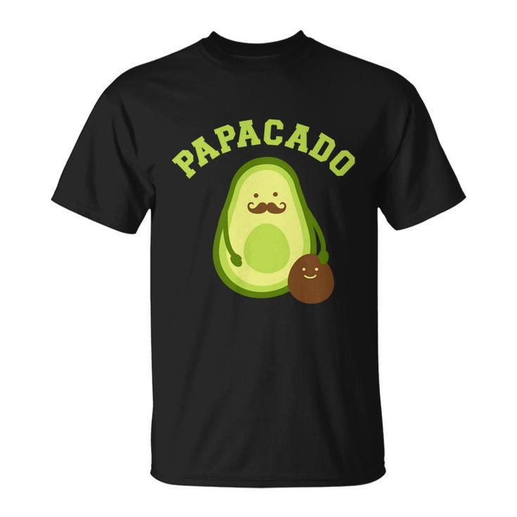 Papacado For New Dad Or Daddy Announcement T-shirt