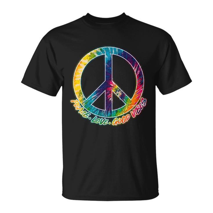 Peace Love Good Vibes Tshirt Unisex T-Shirt