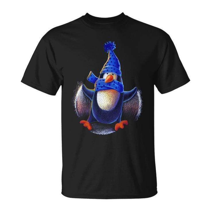 Penguin Snow Angel Tshirt Unisex T-Shirt