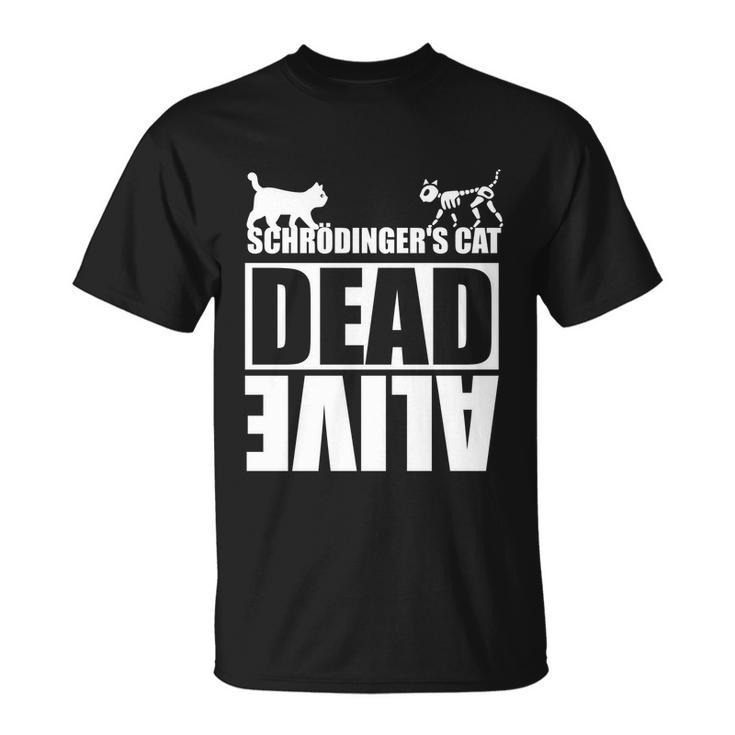 Physicists Scientists Schrödingers Katze Gift V2 Unisex T-Shirt