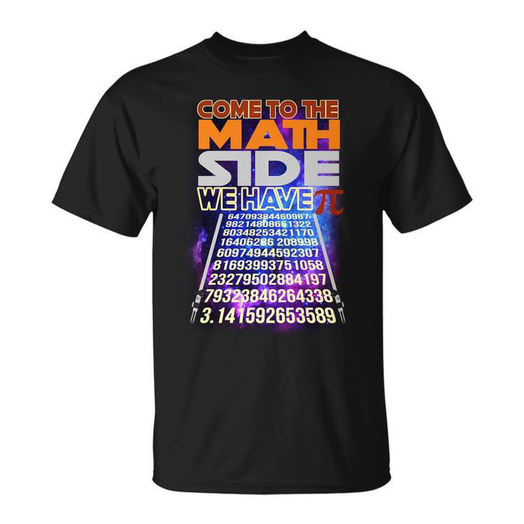 Pi Day - Come To The Math Side Parody Tshirt Unisex T-Shirt