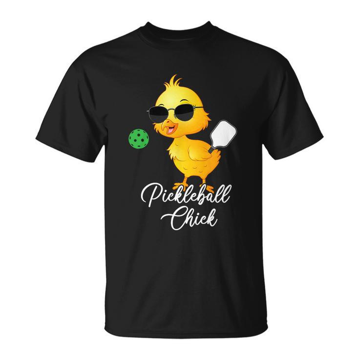 Pickleball Chick Funny Pickleball Tshirt Tshirt Unisex T-Shirt