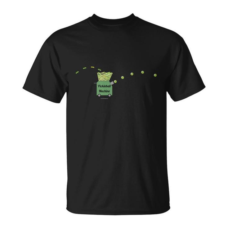 Pickleball Machine Funny Unisex T-Shirt